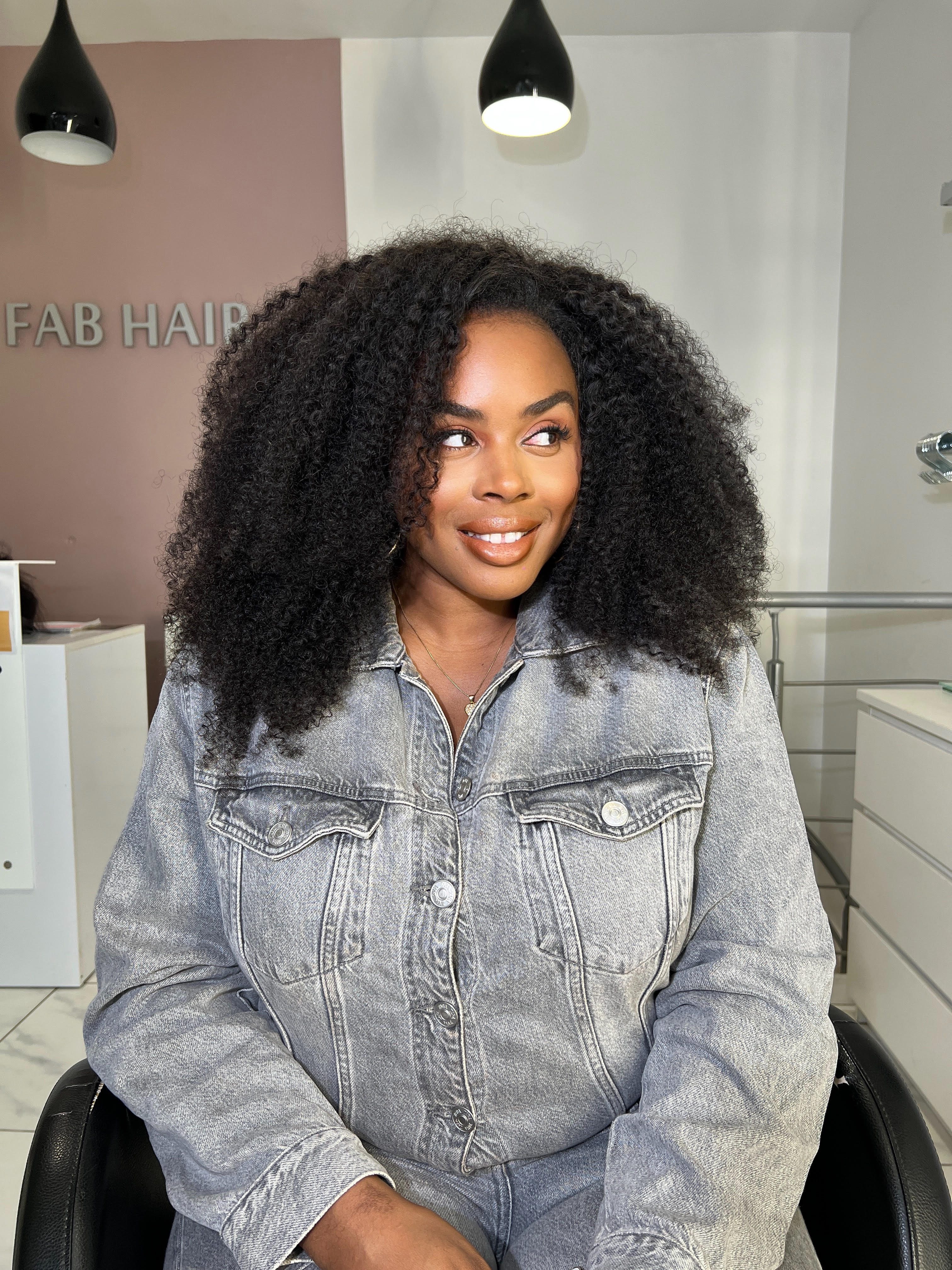 Wig Flip Over KINKY CURLY